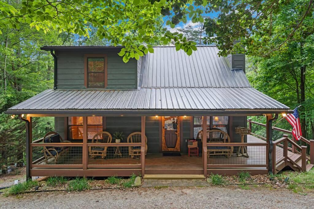 Lakeside Retreat Hot Tub Fishing Hiking Ellijay Bagian luar foto