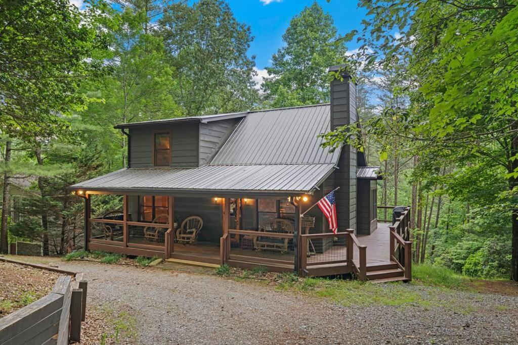 Lakeside Retreat Hot Tub Fishing Hiking Ellijay Bagian luar foto