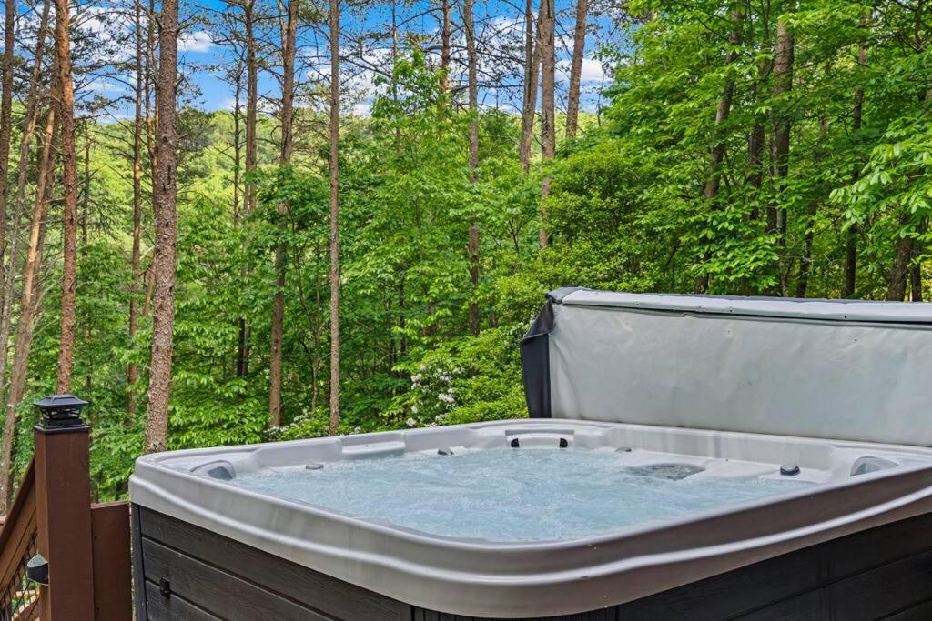 Lakeside Retreat Hot Tub Fishing Hiking Ellijay Bagian luar foto