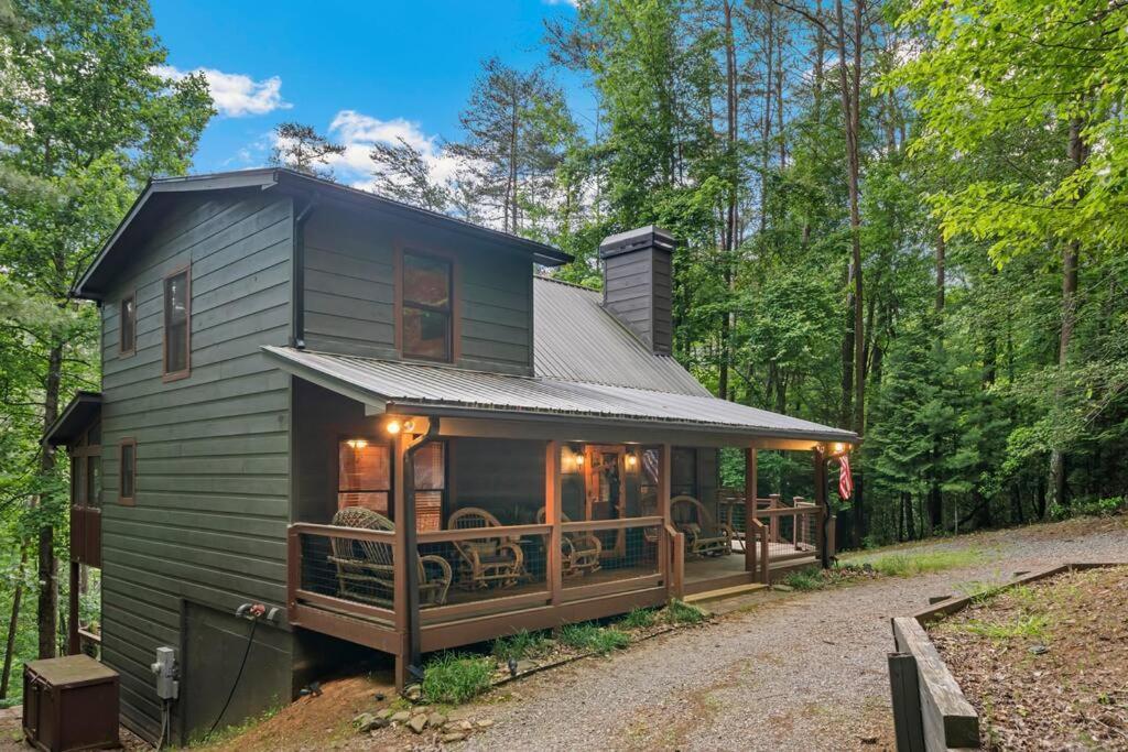 Lakeside Retreat Hot Tub Fishing Hiking Ellijay Bagian luar foto
